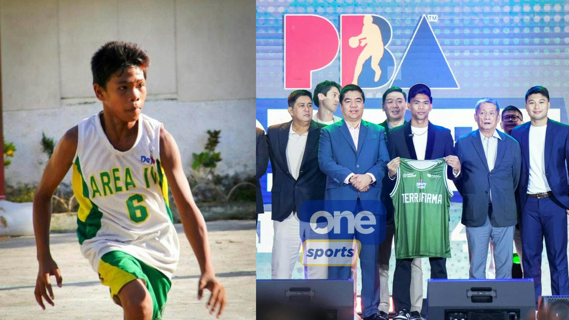 Mark Nonoy turns dreams into reality as 10th overall pick of the Terrafirma Dyip in PBA Draft
